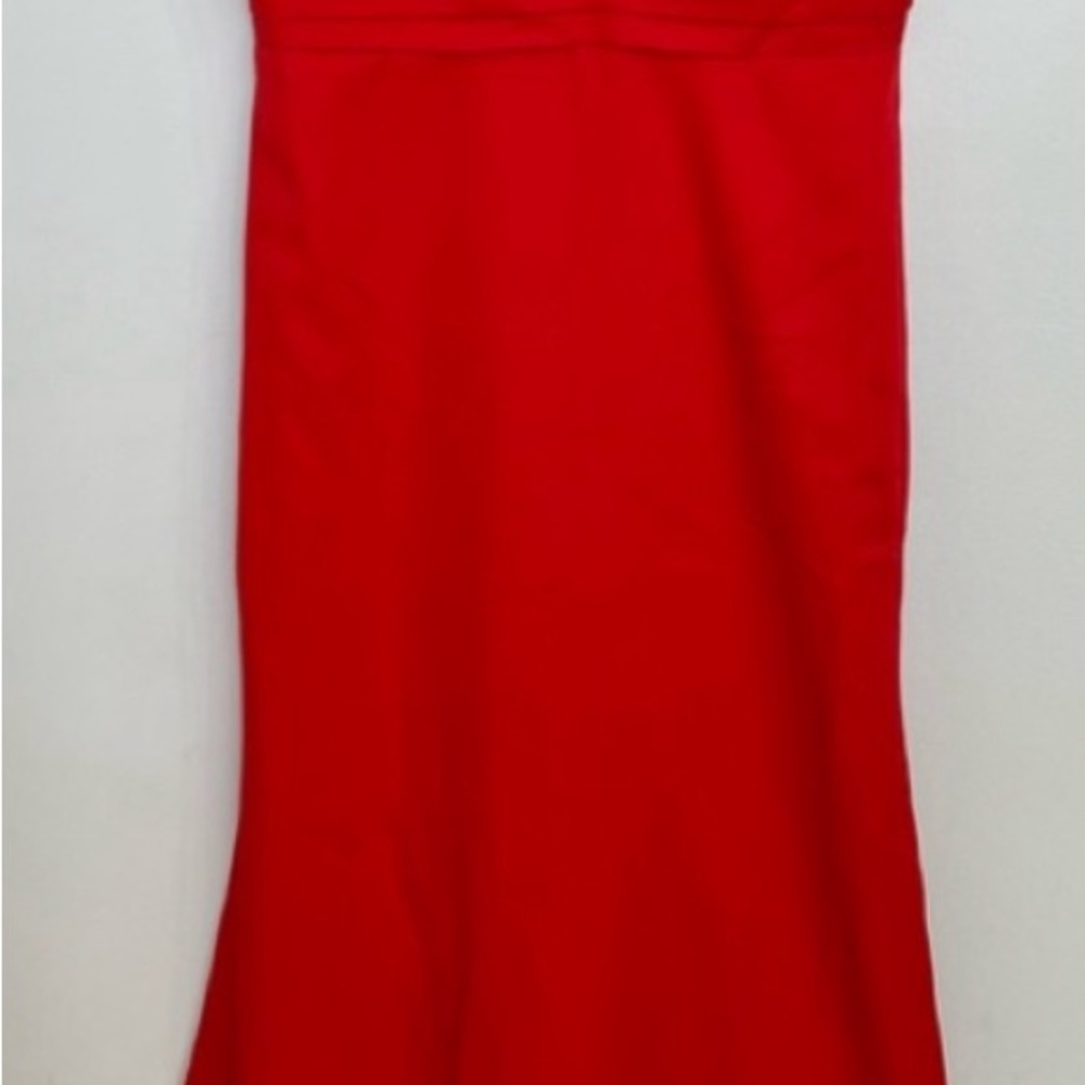 Mac Duggal Bow V-Neck A-Line Gown - Picture 5 of 11